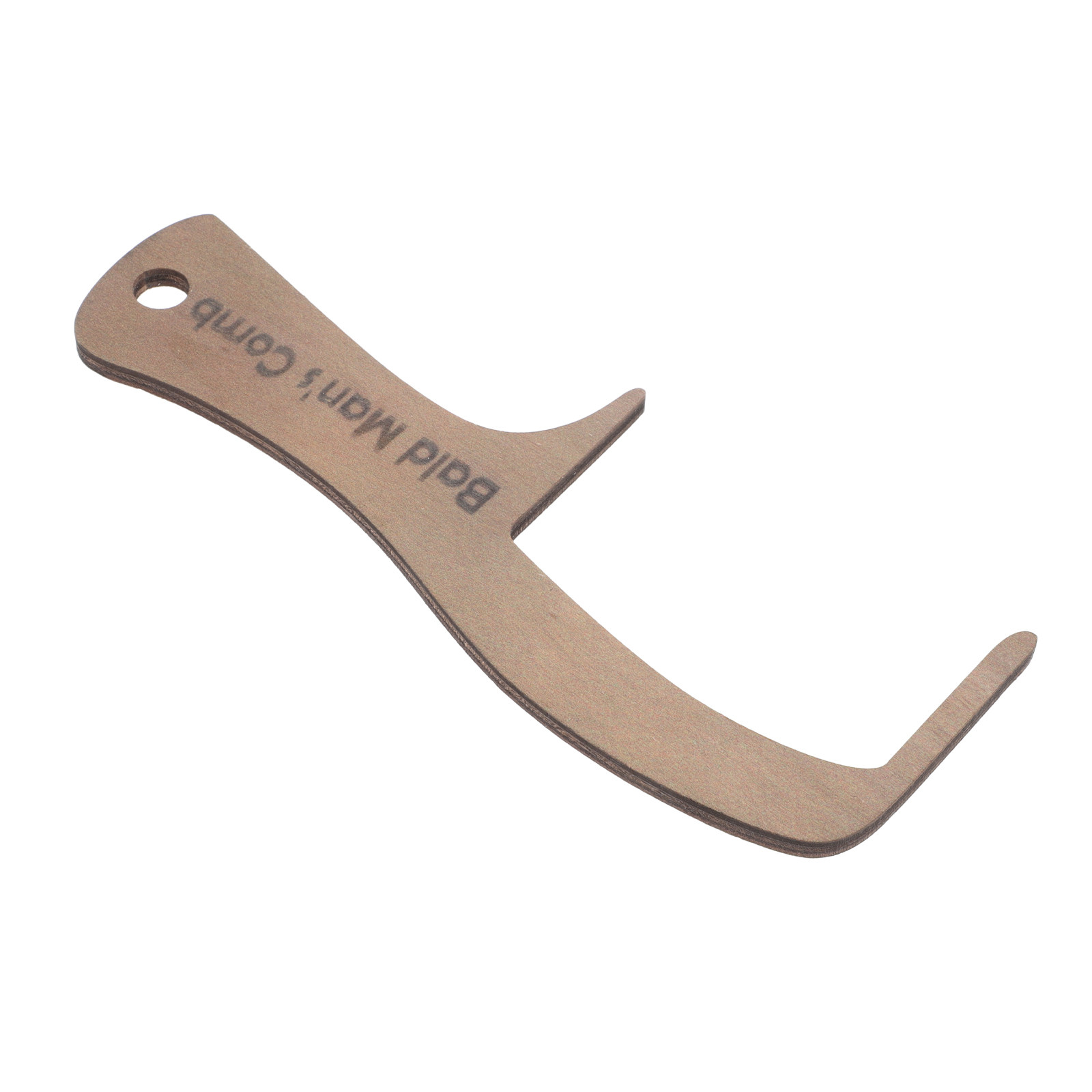 Men'S Grooming Day - Bald Hair Wood Comb Grooming Tool