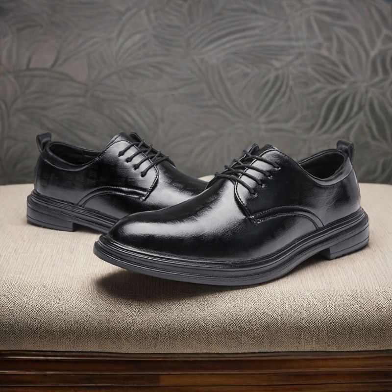 Men'S Grooming Oxford - Men's British Brogue Dress Shoes Black