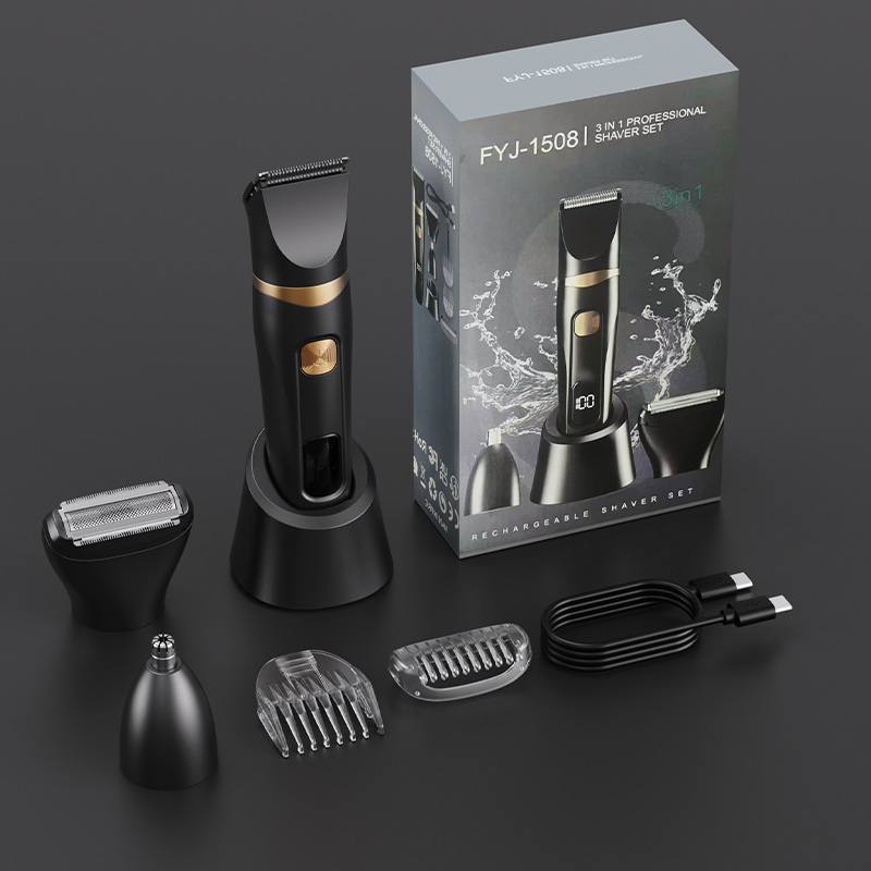 3‑Pcs Household Electric Groom - огляд і ціна Mens Grooming Travel Kit