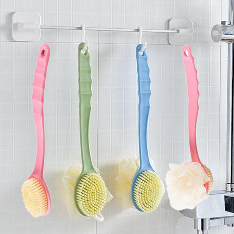Curved Long Handle Shower Brus - огляд і ціна Exfoliating Scrub Mens