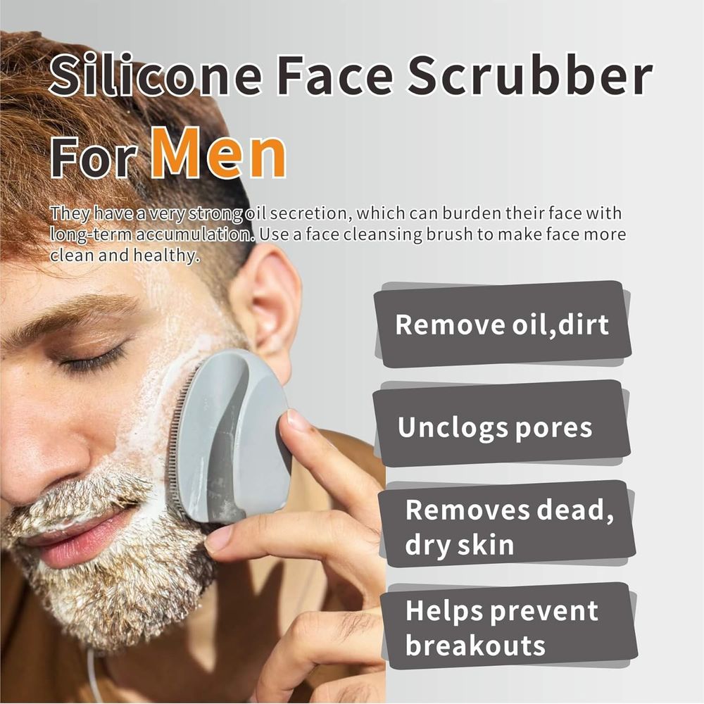 Silicone Ace Scrubber Cleansin - огляд і ціна Exfoliating Scrub Mens