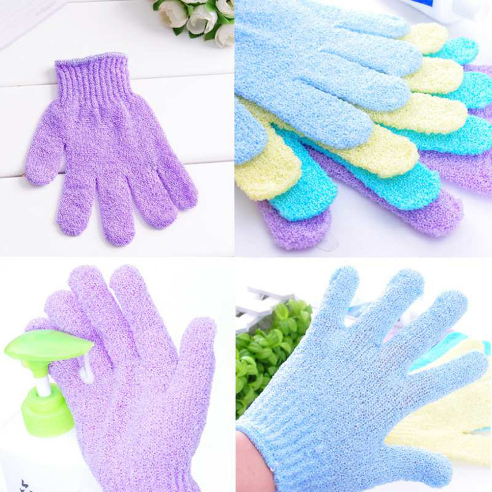 2Pcs Shower Exfoliating Gloves - огляд і ціна Exfoliating Scrub Mens
