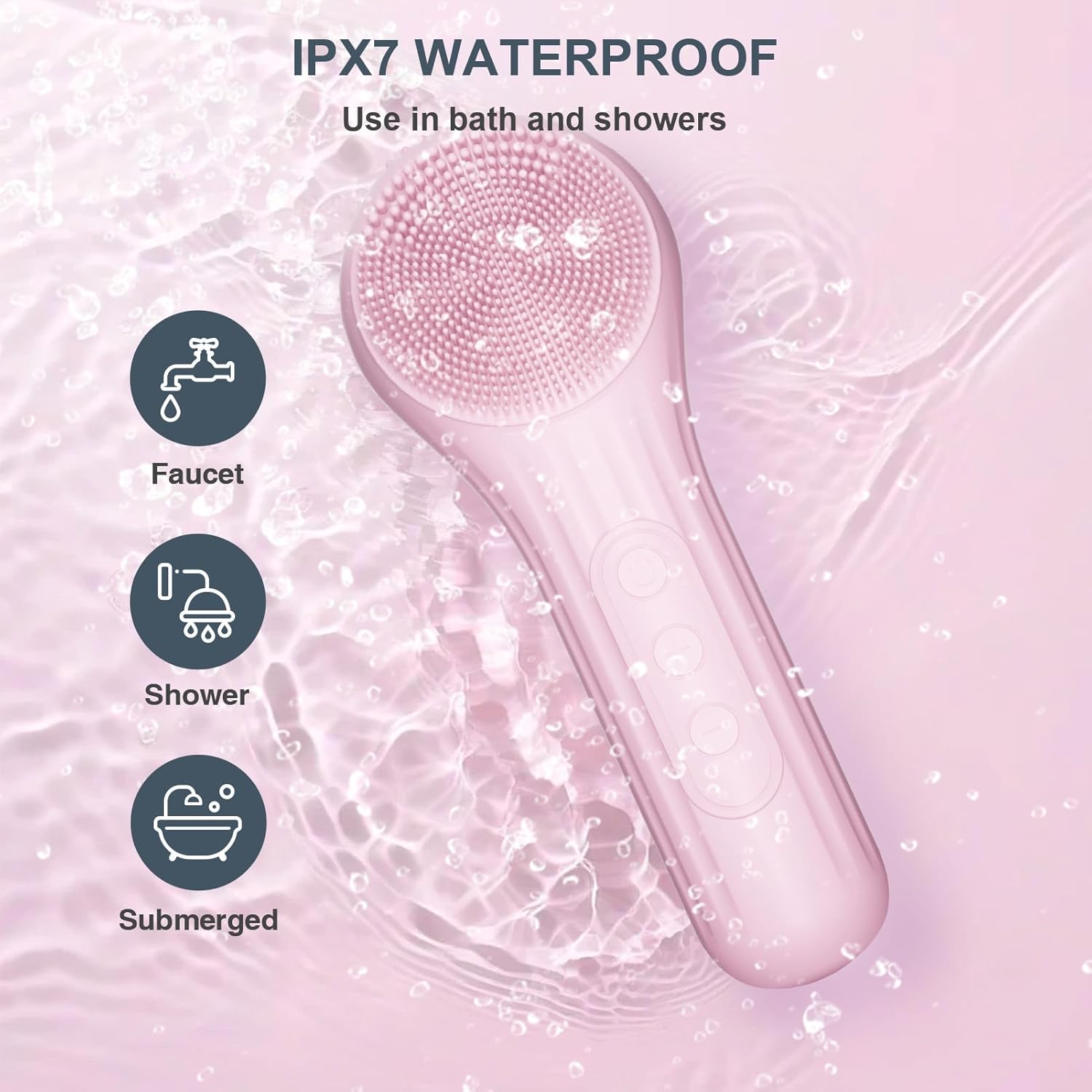 Silicone Face Scrubber, Waterp - огляд і ціна Exfoliating Scrub Mens