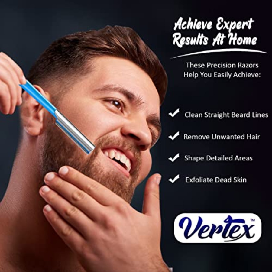 Beard Shaping Razor Tool Musta - огляд і ціна Mens Grooming Travel Kit