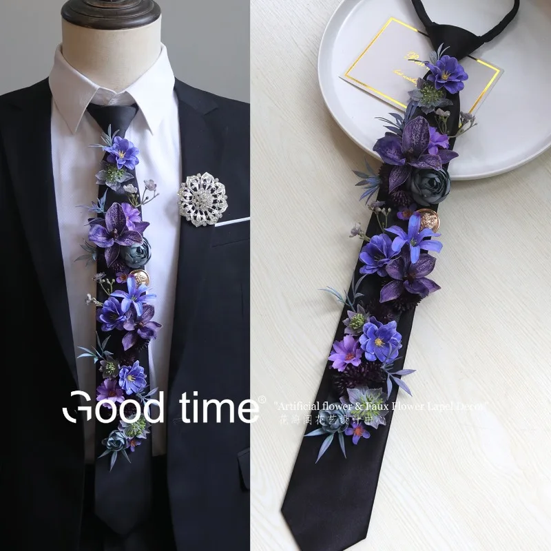 Tie flower simulation flower,  - огляд і ціна Men'S Grooming Day