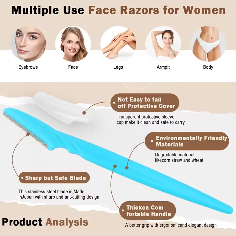 5/10/30/40pcsbrow Razor and Fa - огляд і ціна Men'S Face Grooming