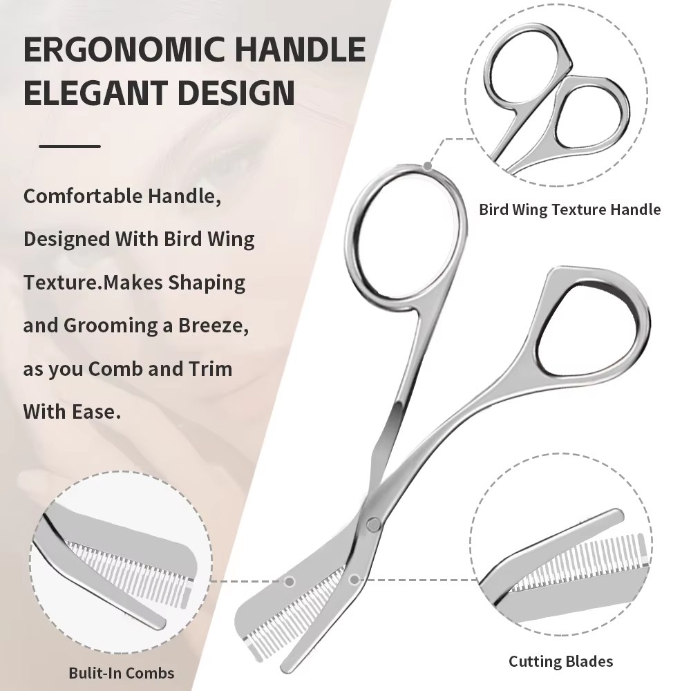 1 set of eyebrow grooming tool - огляд і ціна Men'S Face Grooming