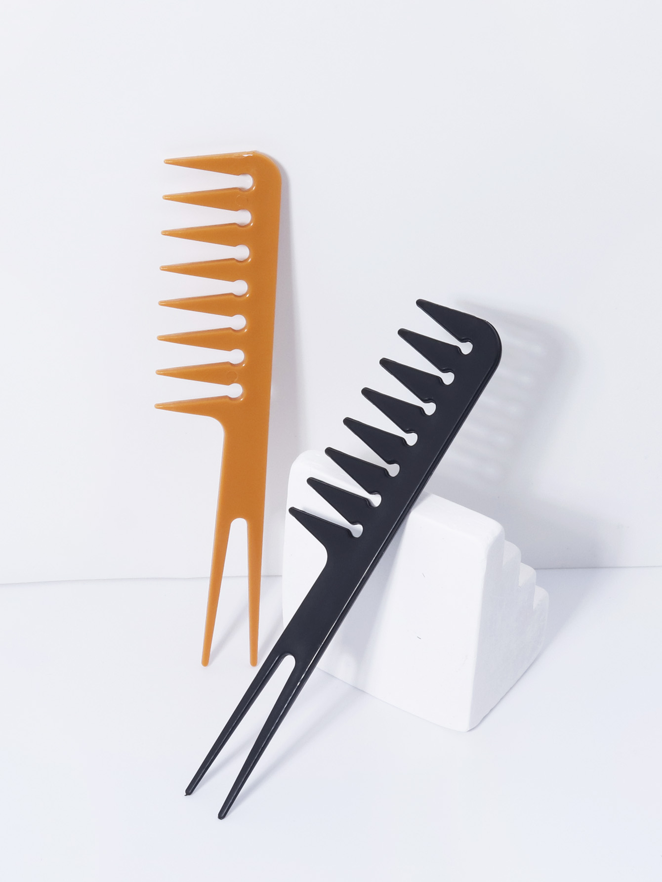 Double Fork Wide Tooth Comb, D - огляд і ціна Men'S Grooming Brush