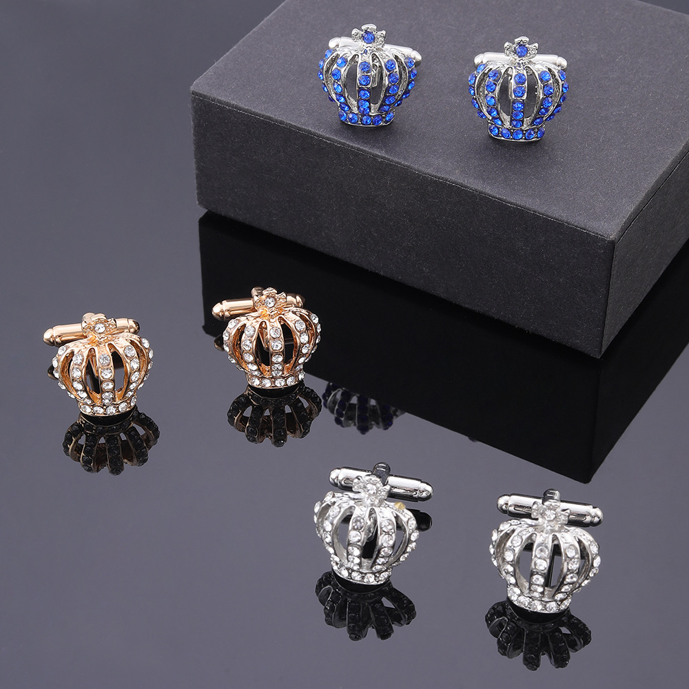 Full Rhinestone Crown Metal Cu - огляд і ціна Men'S Grooming Boxes