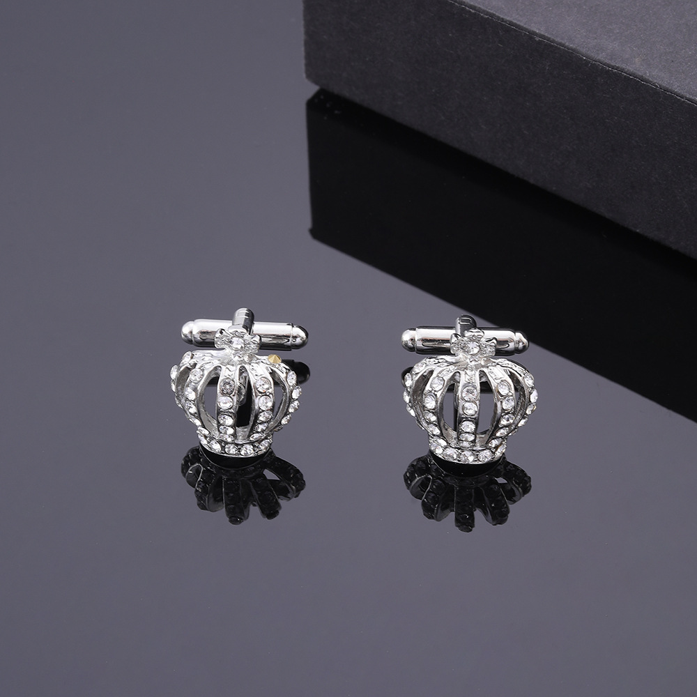 Full Rhinestone Crown Metal Cu - огляд і ціна Men'S Grooming Boxes