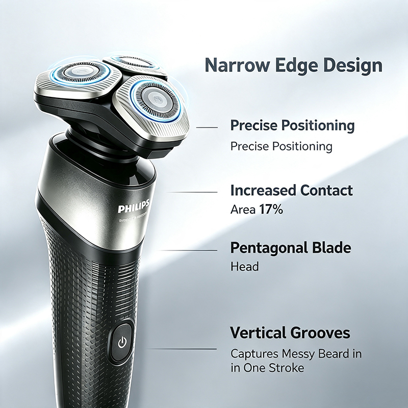 Philips XQ523 Rotary Electric  - огляд і ціна Mens Grooming Kit Philips