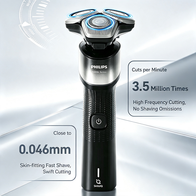 Philips XQ523 Rotary Electric  - огляд і ціна Mens Grooming Kit Philips