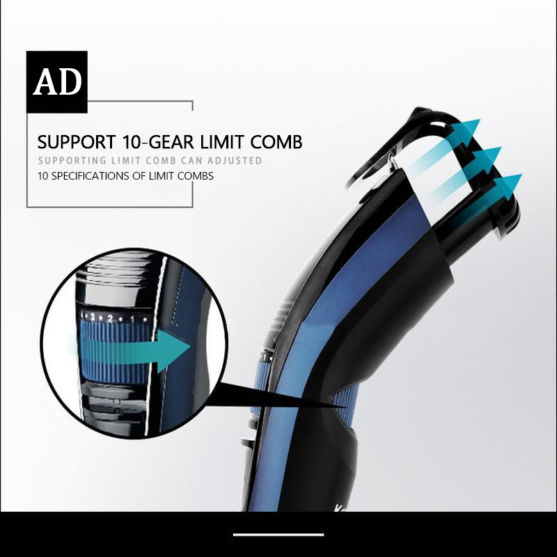 Kemei 632 0.5-10mm Adjustable  - огляд і ціна Men'S Face Grooming