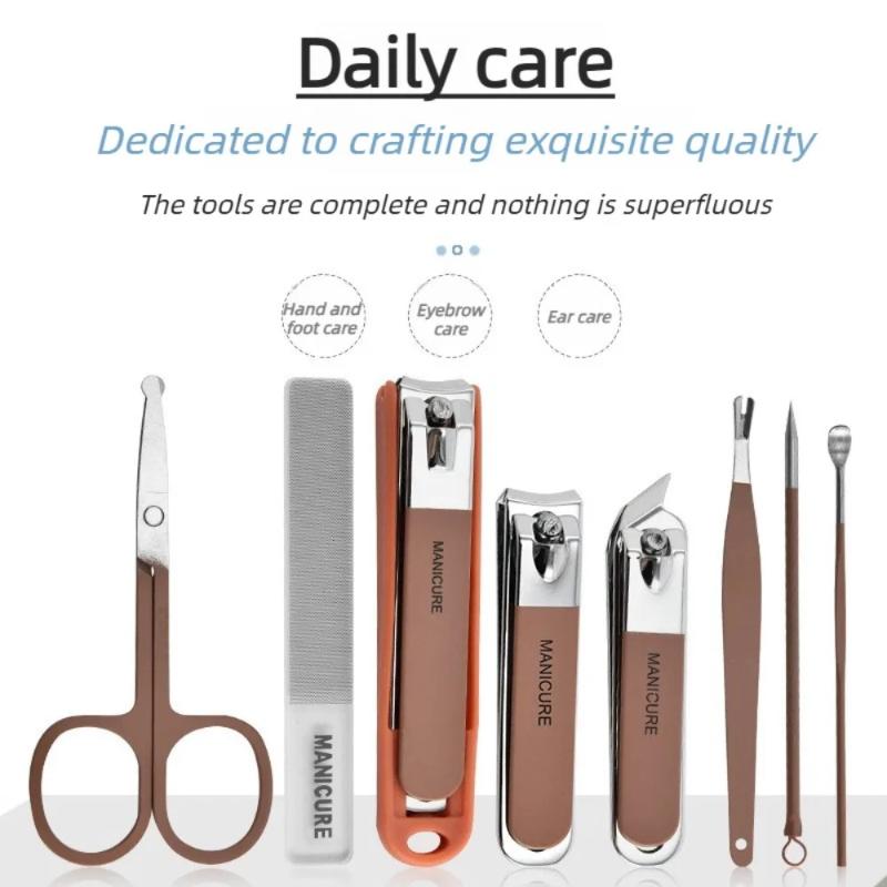 Nail Care Kit Anti-Splatter Ma - огляд і ціна Mens Grooming Travel Kit