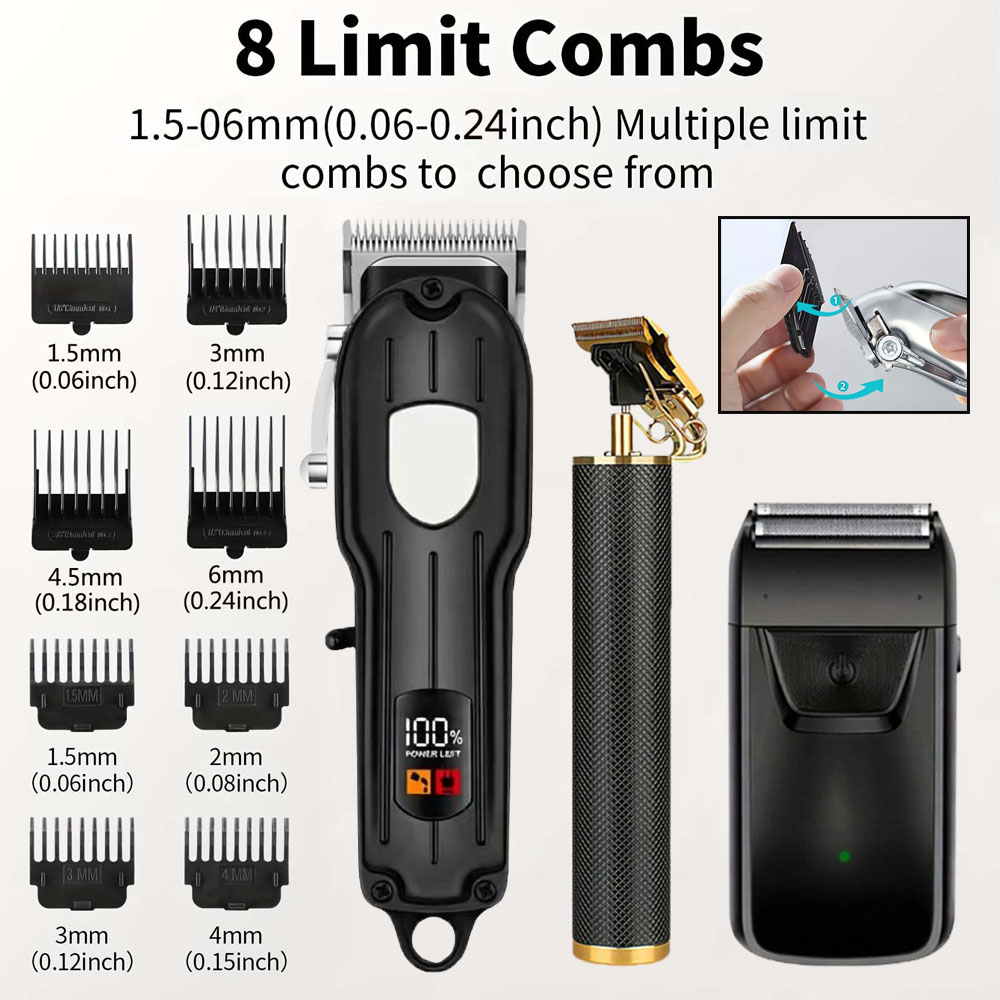 Professional Hair Clipper Set  - огляд і ціна Men'S Grooming Brush