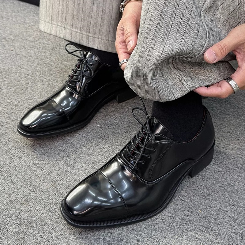 Three-Joint Shining Patent Lea - огляд і ціна Men'S Grooming Oxford