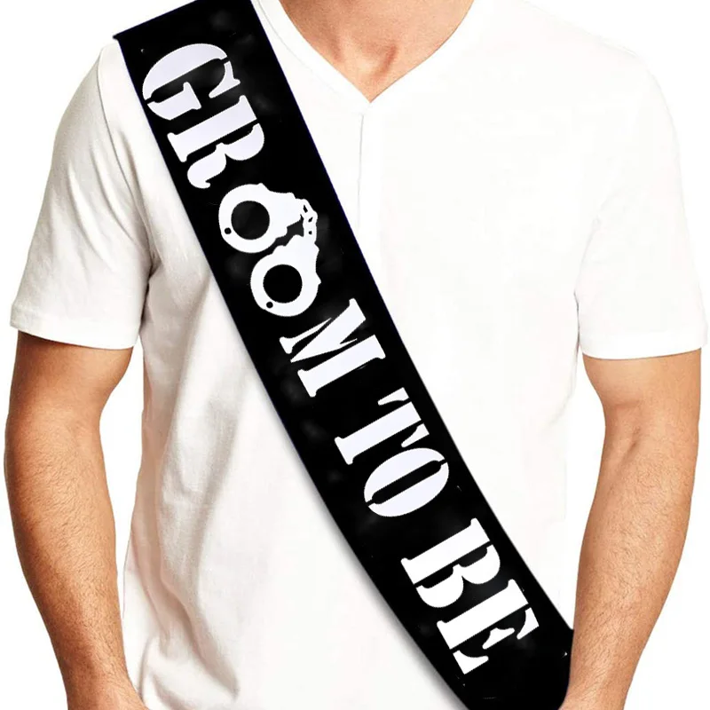 Groom to Be Sash Funny Wedding - огляд і ціна Men'S Grooming Gift Ideas