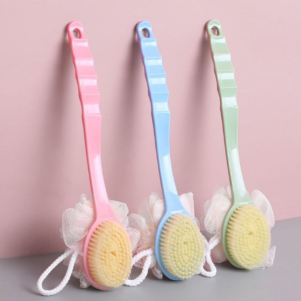 2-In-1 Soft Fiber Bath Brush G - огляд і ціна Exfoliating Scrub Mens