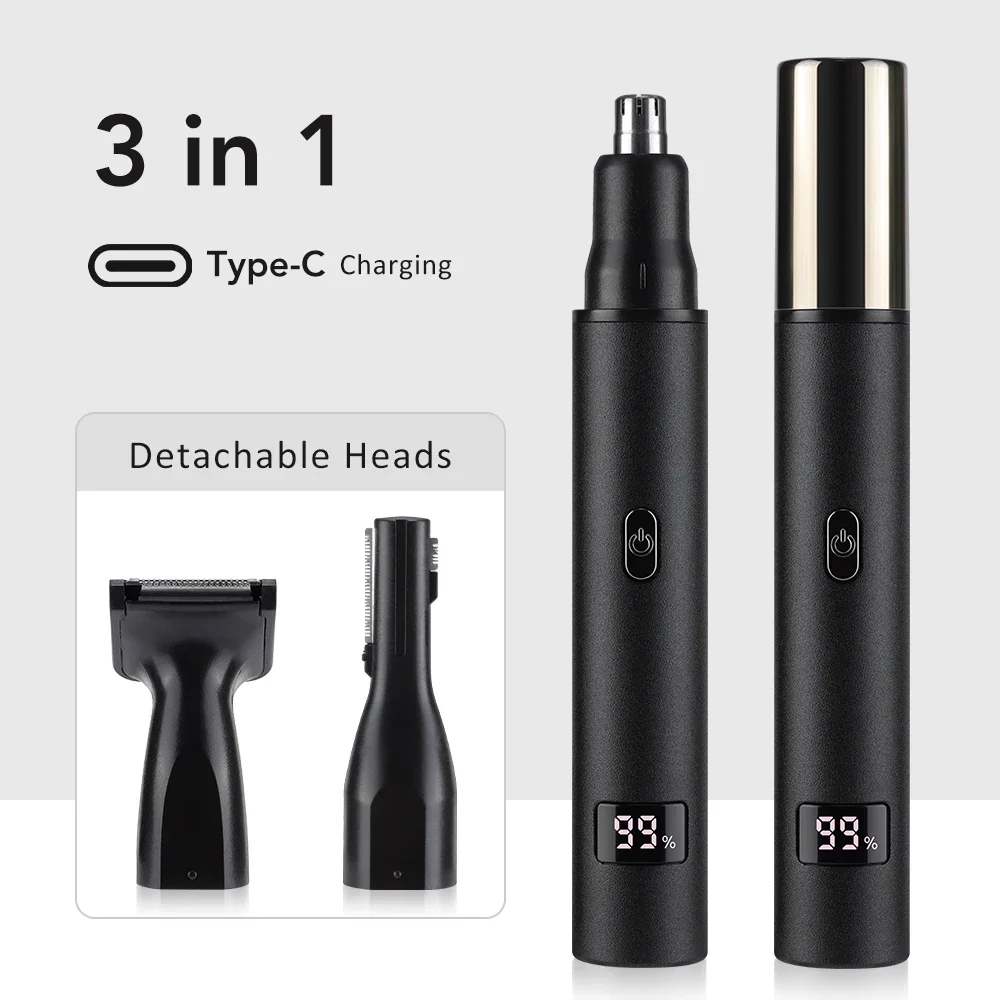 Nose Hair Trimmer for Men 3 in - огляд і ціна Mens Grooming Travel Kit