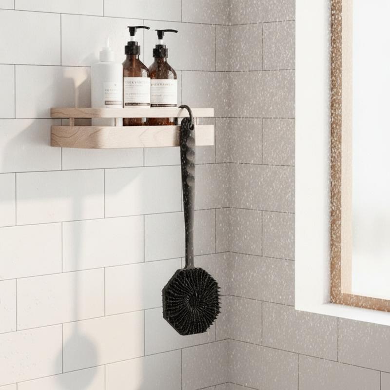 Silicone Back Shower Brush Sof - огляд і ціна Exfoliating Scrub Mens