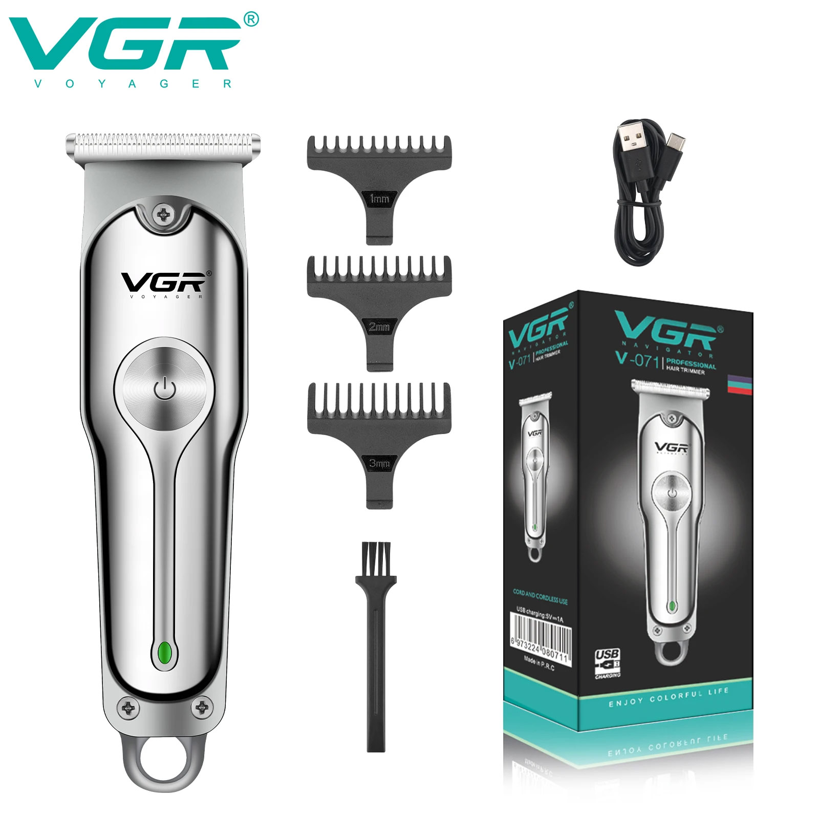 VGR Hair Trimmer Professional  - огляд і ціна Men'S Face Grooming