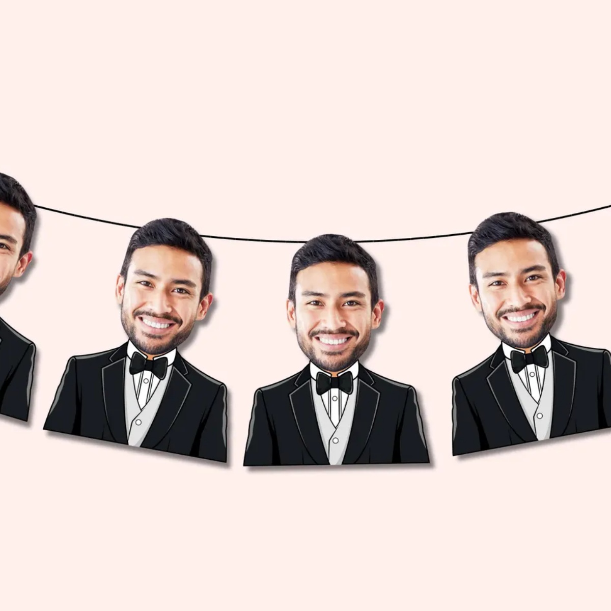 Groom Face Banner | Bachelor P - огляд і ціна Men'S Grooming Day