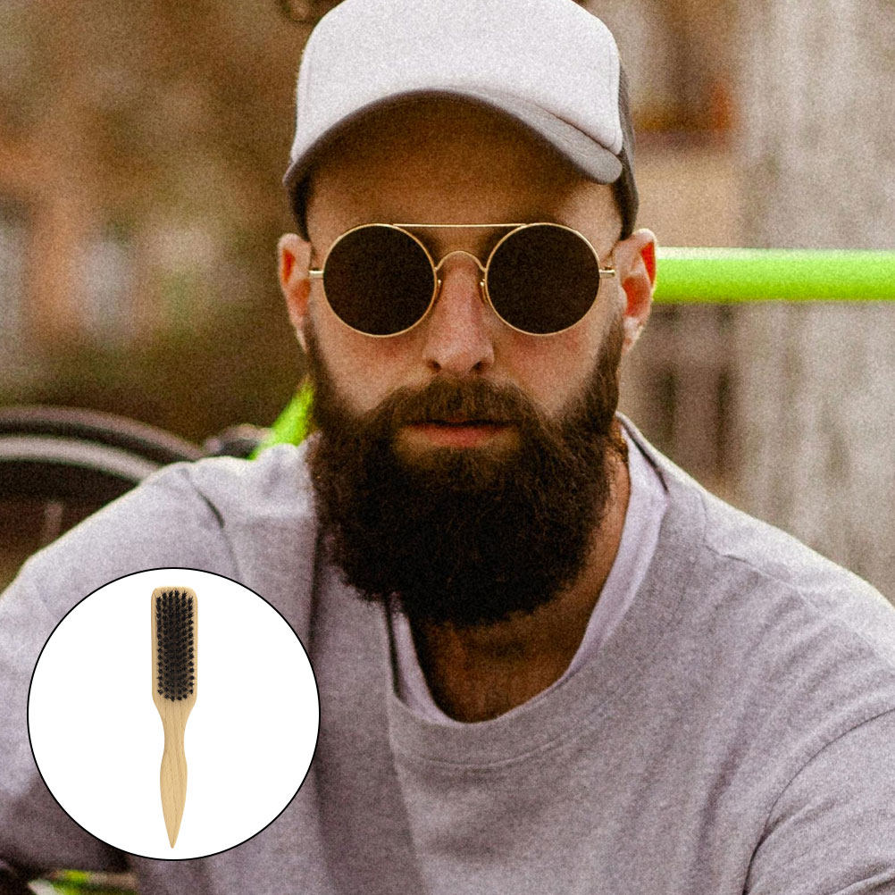 Men Small Soft Beard Brush Woo - огляд і ціна Men'S Grooming Brush