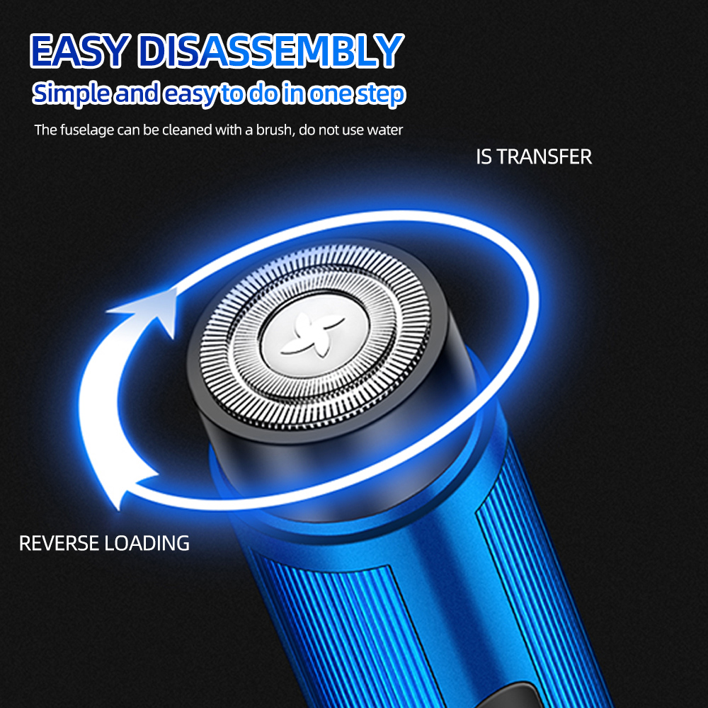 Mini Electric Shaver Rechargea - огляд і ціна Men'S Face Grooming