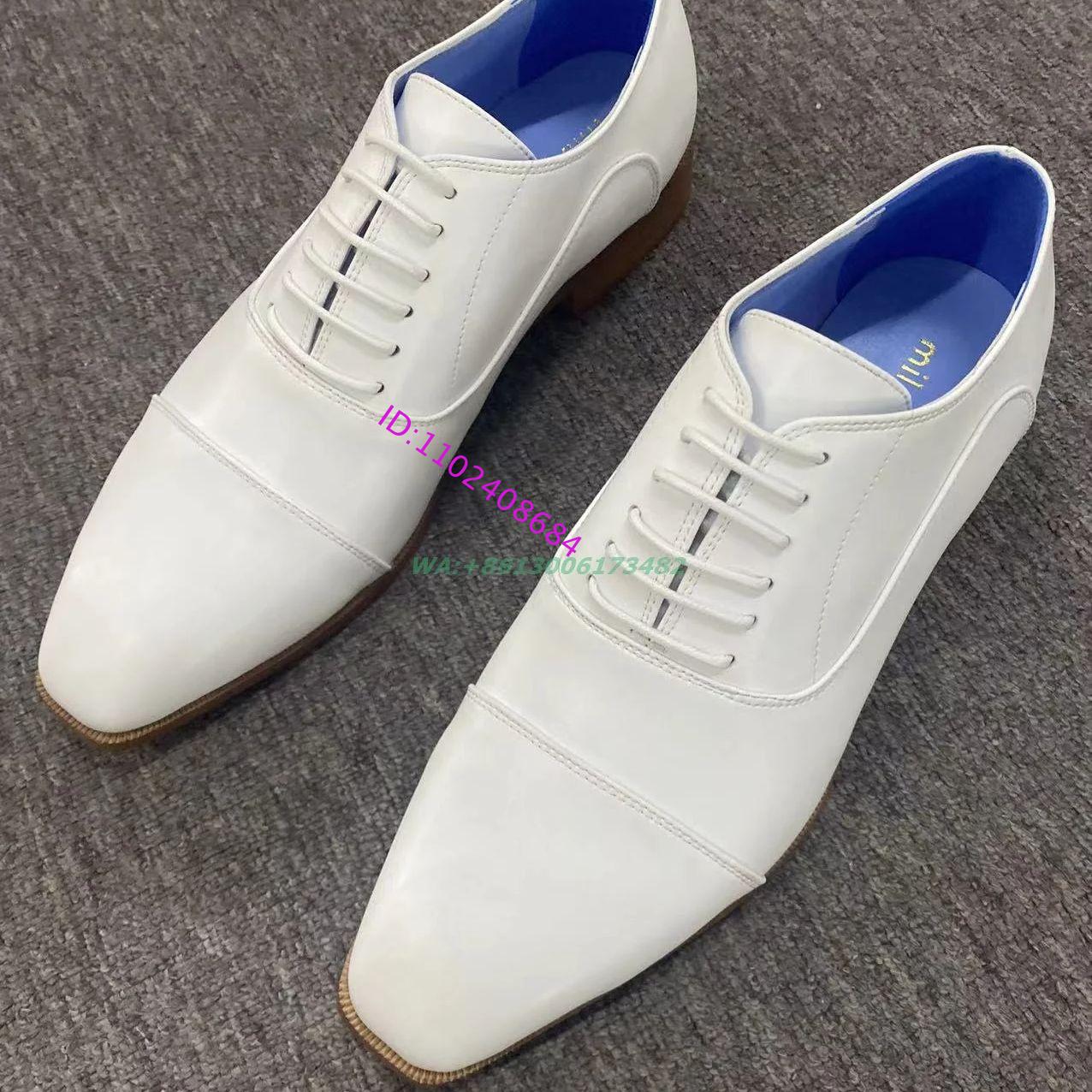 Design Men White Lace Up Eveni - огляд і ціна Men'S Grooming Oxford