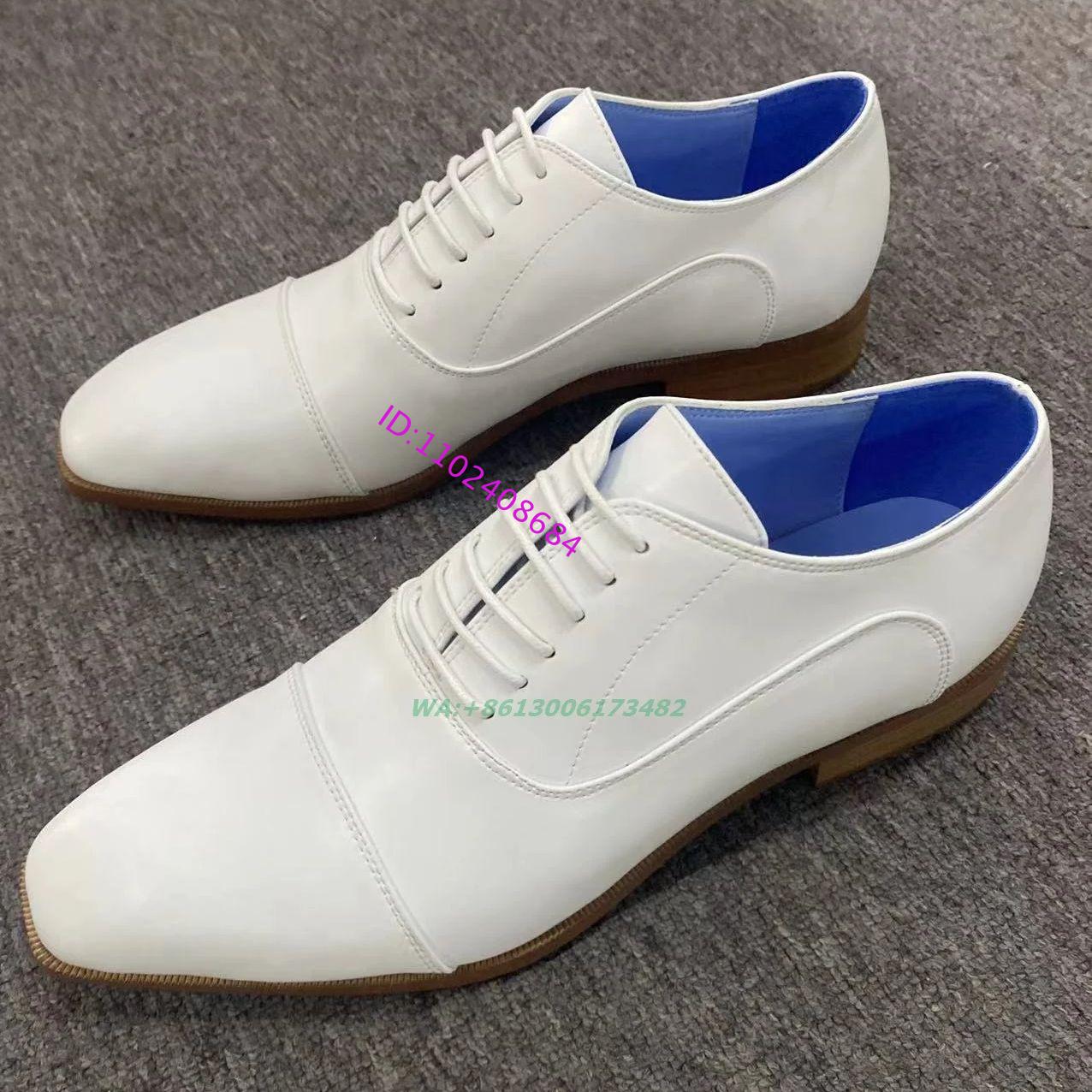 Design Men White Lace Up Eveni - огляд і ціна Men'S Grooming Oxford