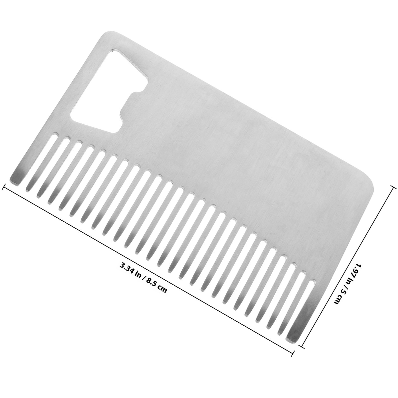 Portable Credit Card Size Stai - огляд і ціна Men'S Grooming Brush