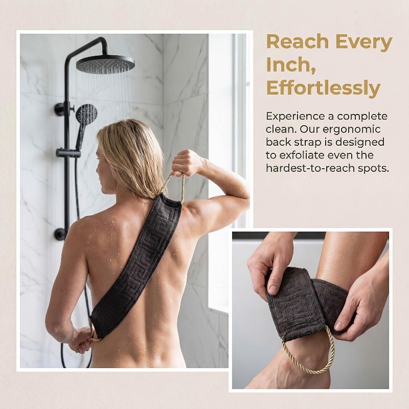 Long Back Brush Exfoliating Ba - огляд і ціна Exfoliating Scrub Mens